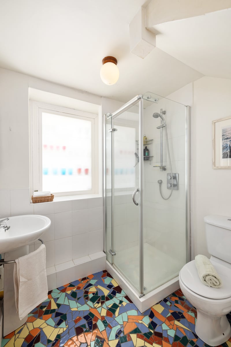 Downstairs shower room