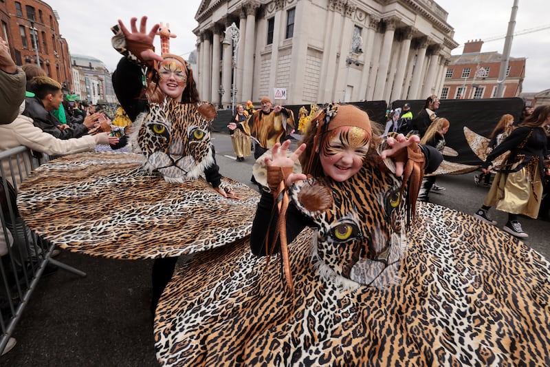 The 2025 Dublin St Patrick's Day parade.  Photograph: Alan Betson / The Irish Times

