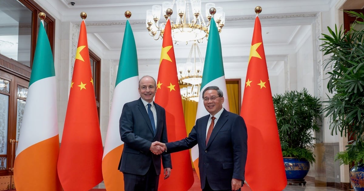 China wants to import more Irish food and a stake in Irish wind energy, Taoiseach says – The Irish Times