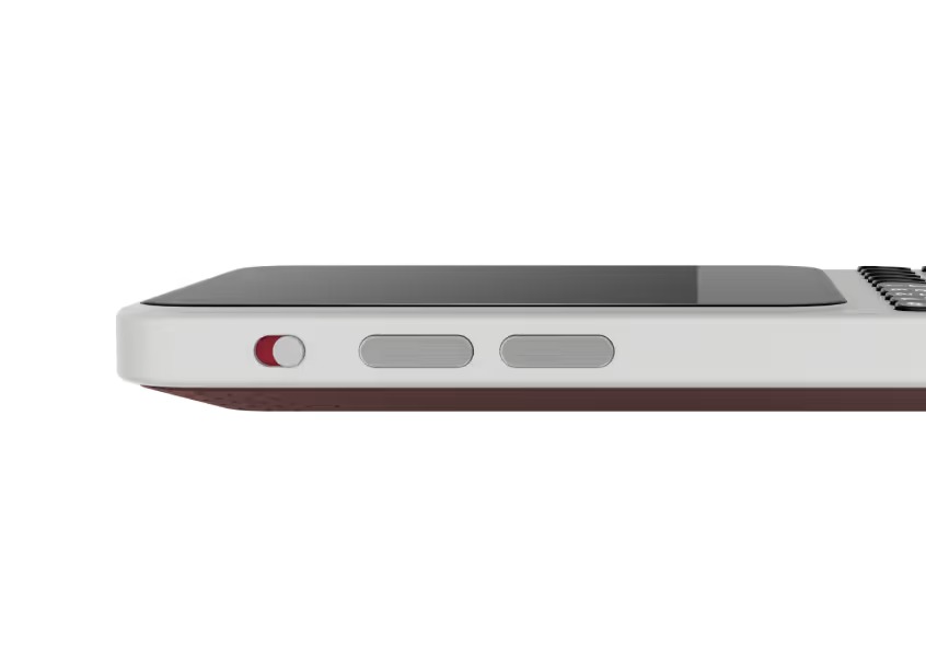 Clicks Communicator physical side buttons