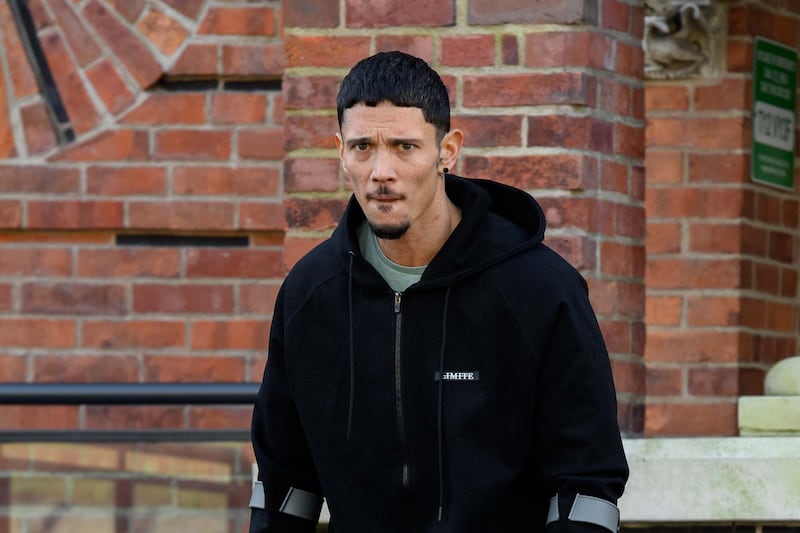 Michael Pineda outside Cork District court. Photograph: Cork Courts Limited