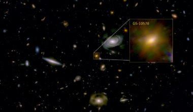 An image of galaxy GS-10578, or "Pablo's Galaxy"
