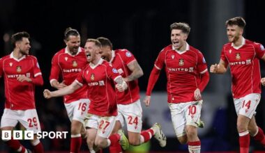 Wrexham 3-3 Nottingham Forest (4-3 pens) - Championship side stun Premier League Forest