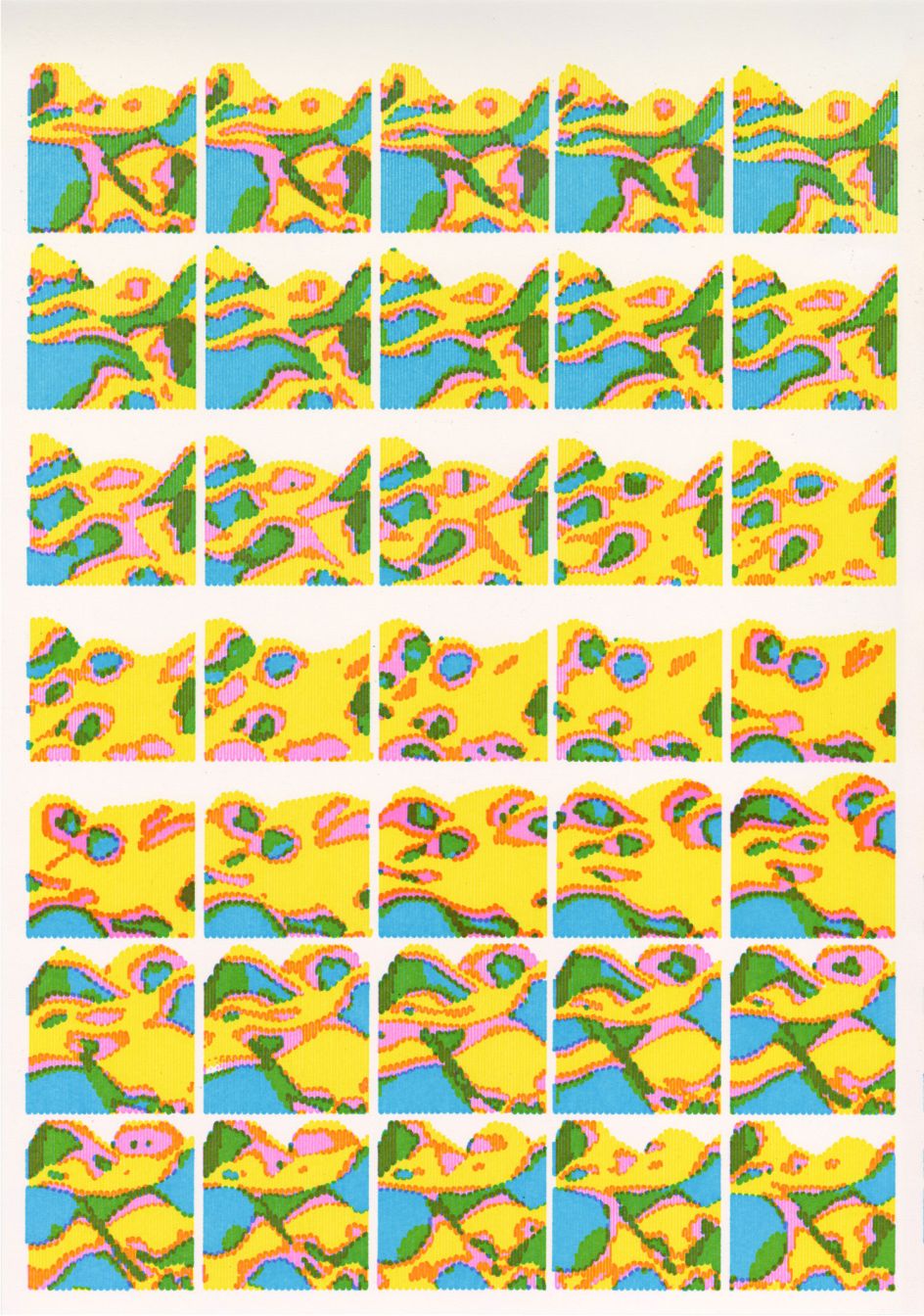 The stills above become the video below.