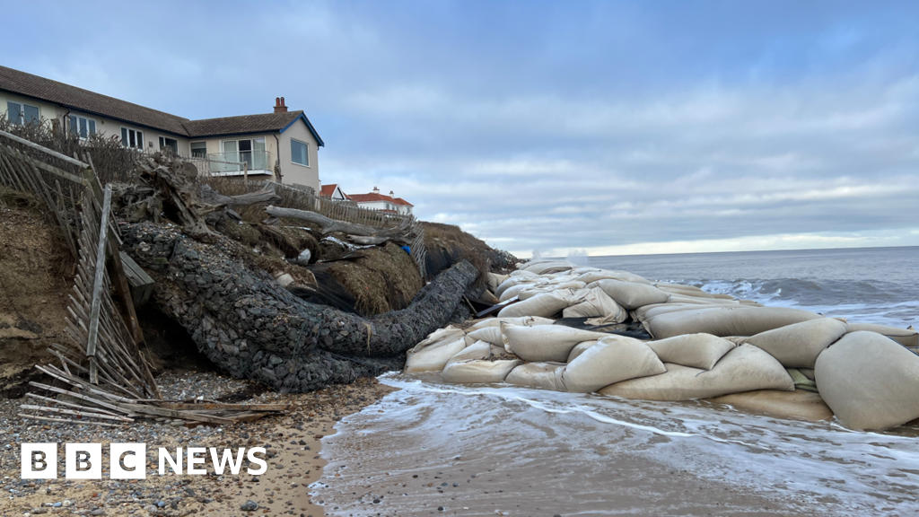 Third home on erosion-hit Thorpeness coastline to be demolished