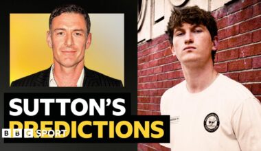 Chris Sutton's Premier League predictions