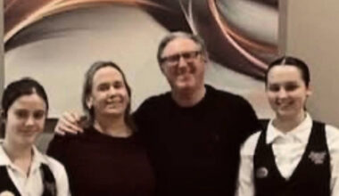 Actor Adrian Dunbar visits Co Monaghan