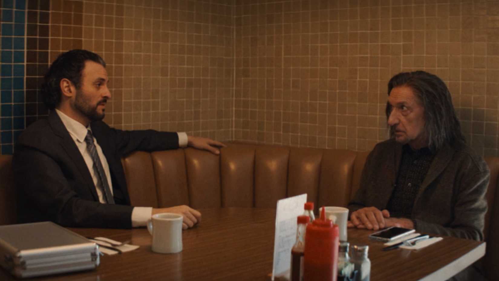 Agent Cleary and Trevor in Wonder Man