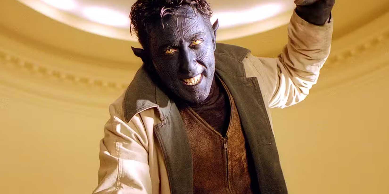 alan cumming as nightcrawler in x-men movie x2