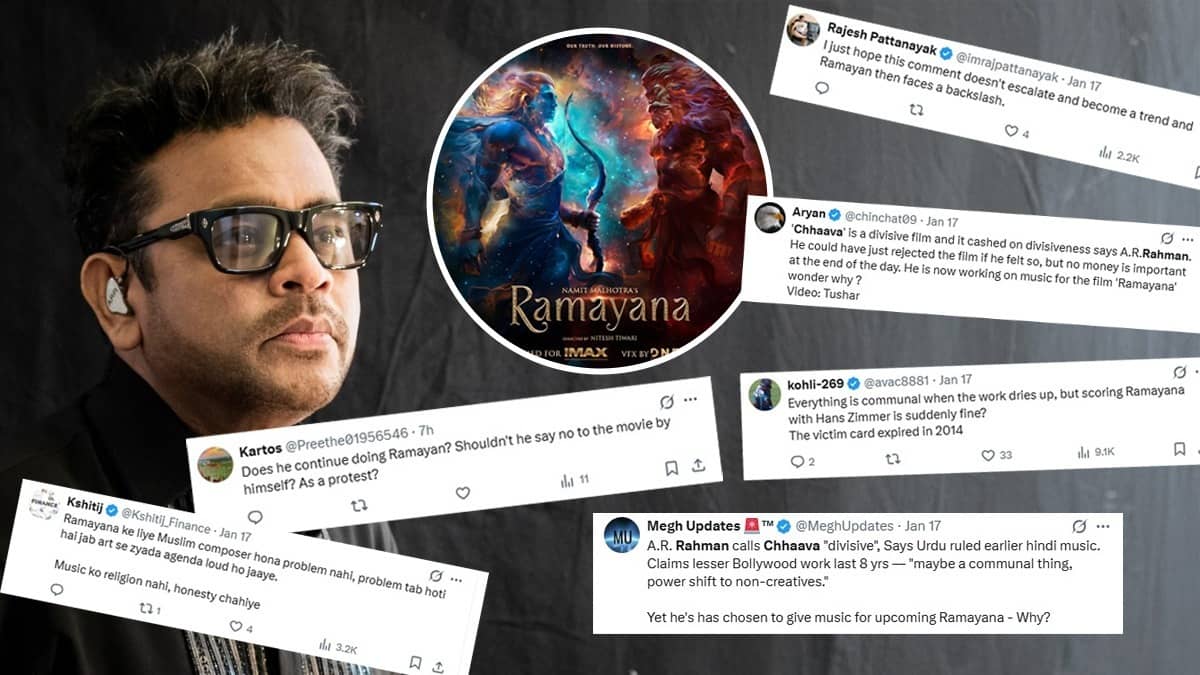 AR Rahman is composing Ramayana score with Hans Zimmer