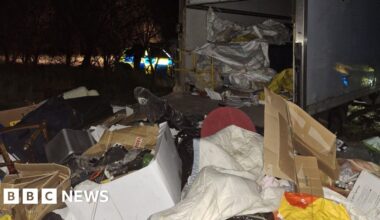 Men charged with fly-tipping offence in Hertfordshire as van gets stuck