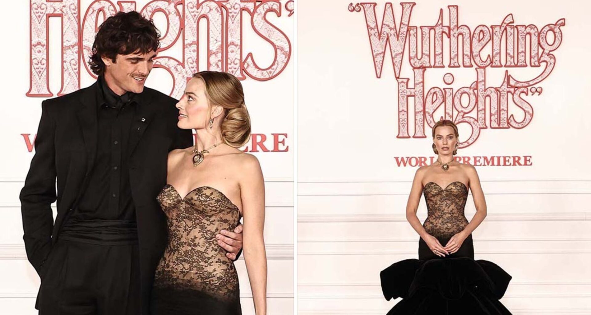 Jacob Elordi & Margot Robbie Stun at 'Wuthering Heights' Premiere, See Pics