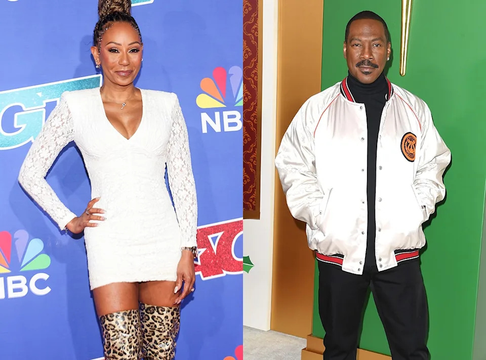 <p>Mel B & Eddie Murphy</p>