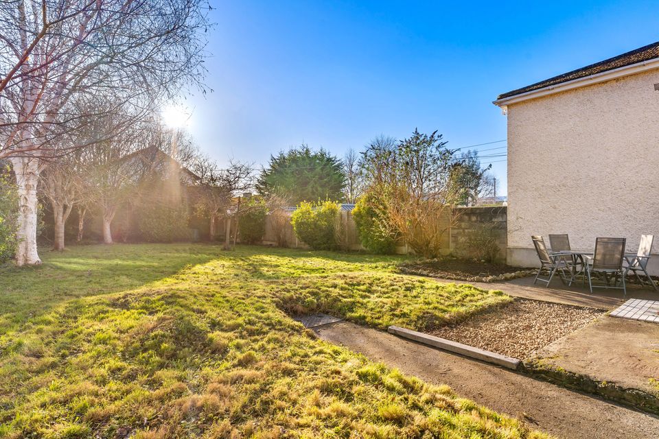 The back of the garden at San Antonio, 7 St Fintan’s Villas, Blackrock, Co Dublin
