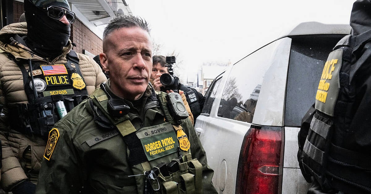 Bovino removed from his role as US Border Patrol commander at large
