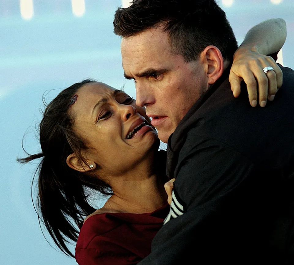 Thandiwe Newton and Matt Dillon in "Crash"