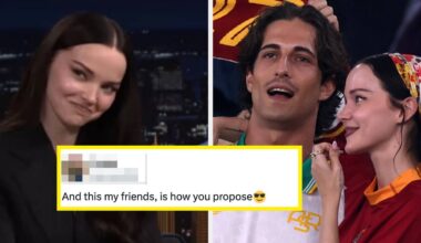 Dove Cameron, Damiano David Proposal Details: Reacts
