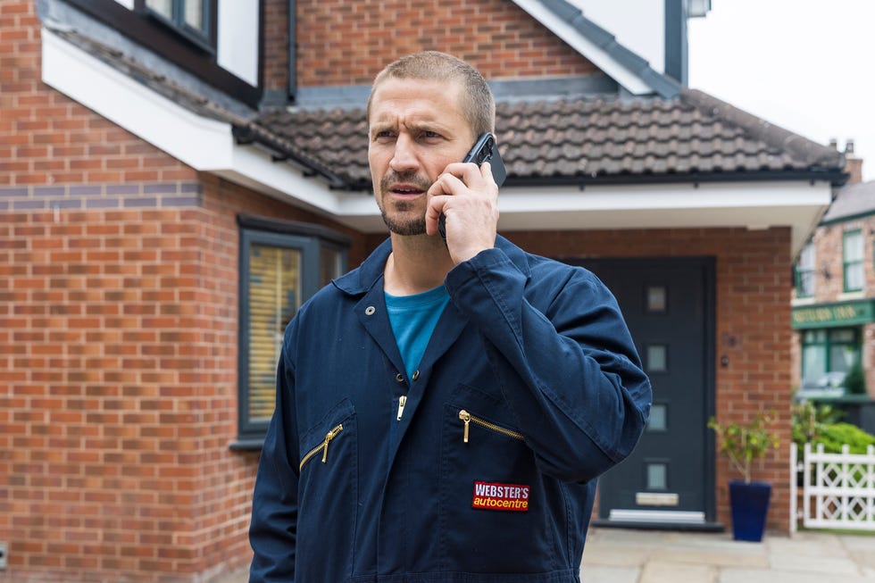 carl webster, coronation street