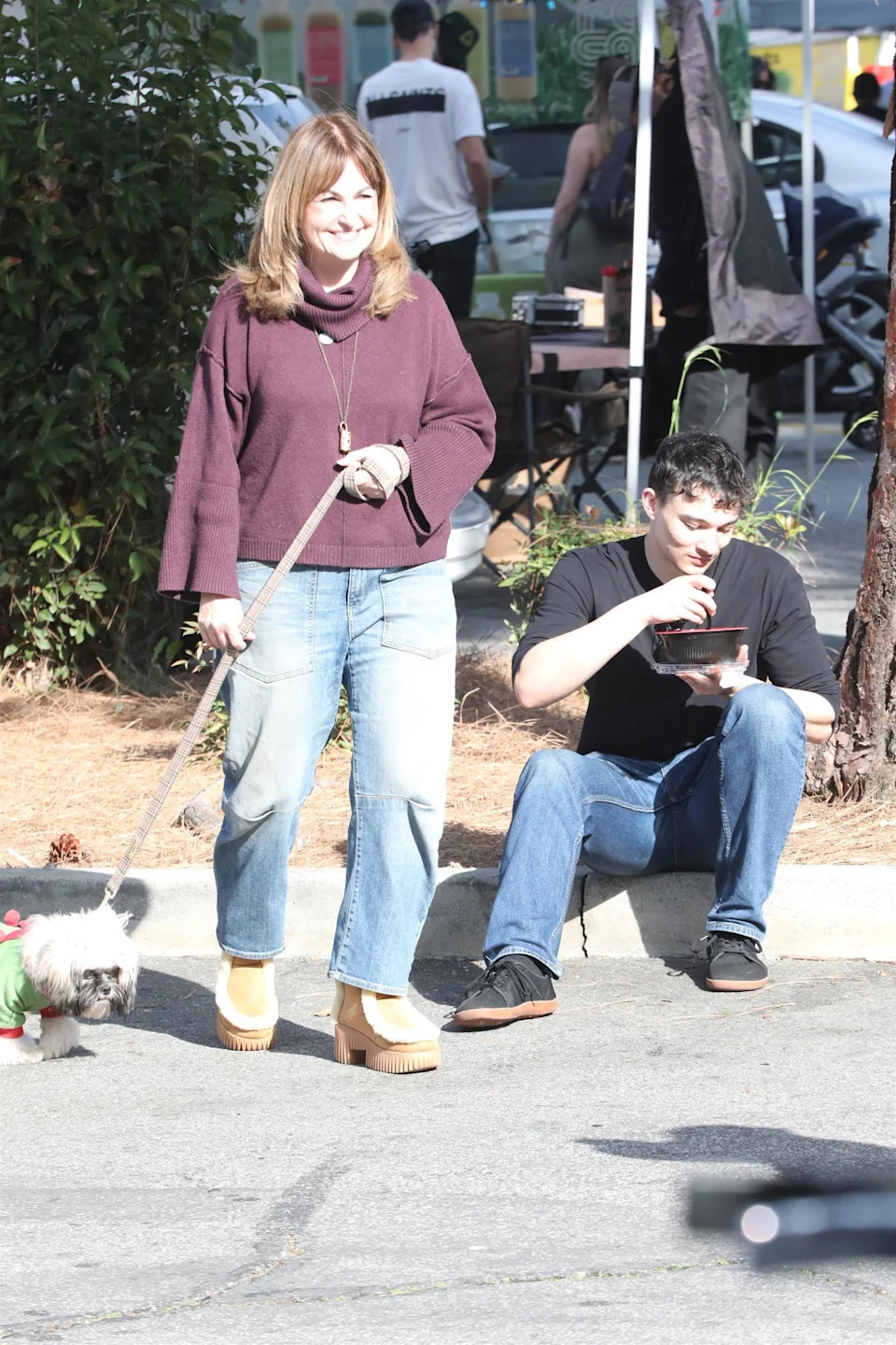 Today, Tracy is mom to five children. Hollywood To You / BACKGRID