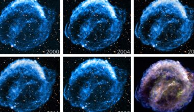 NASA watched this supernova blast expand for 25 years