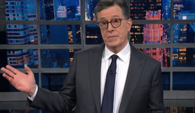 Stephen Colbert on 'The Late Show'