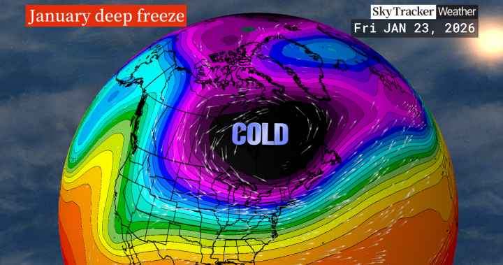 Polar vortex brings cold temperatures to GTA — and it’s here for the rest of January
