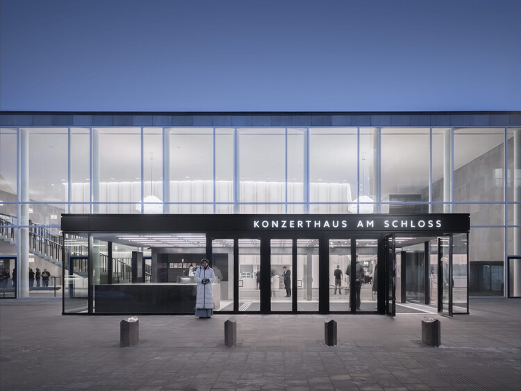 Concert Hall at Kiel Castle Renovation and Conversion / gmp Architects + bbp : architekten - Exterior Photography, Glass, Concrete