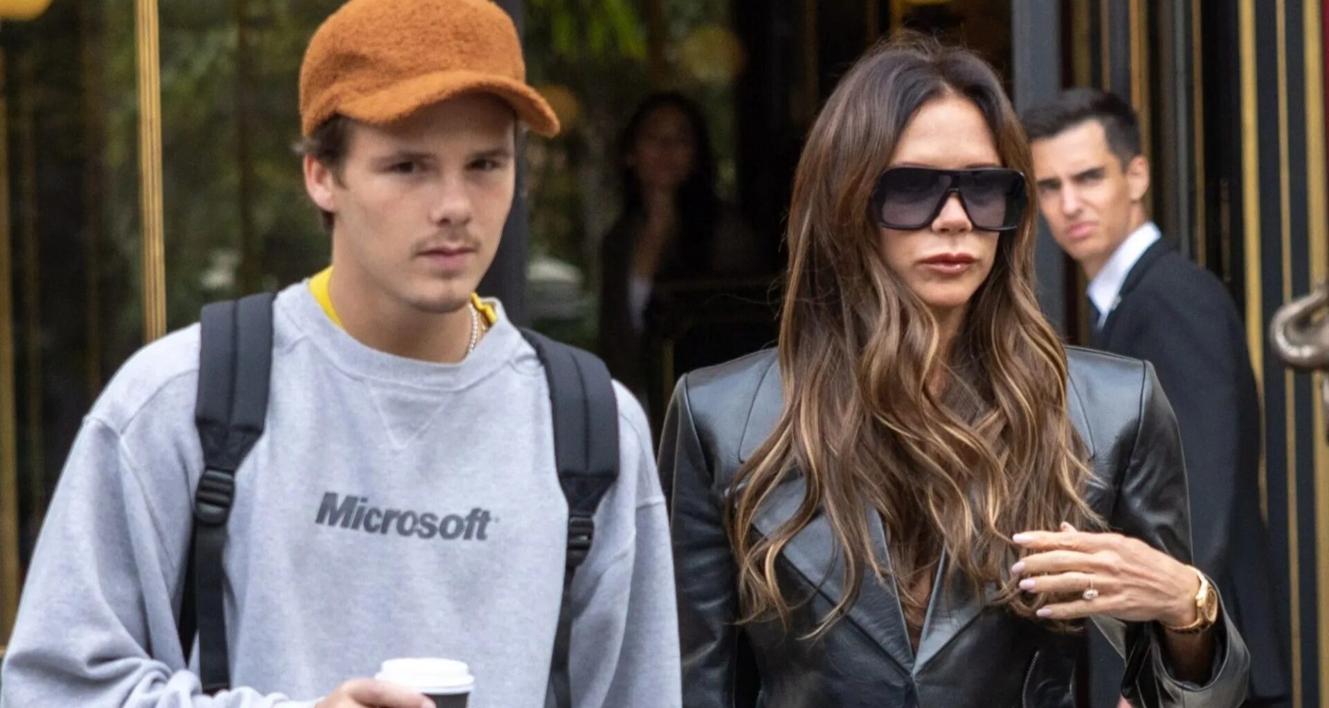 Cruz Beckham likes memes poking fun at his mum after Victoria accused of 'grinding on' son Brooklyn at wedding