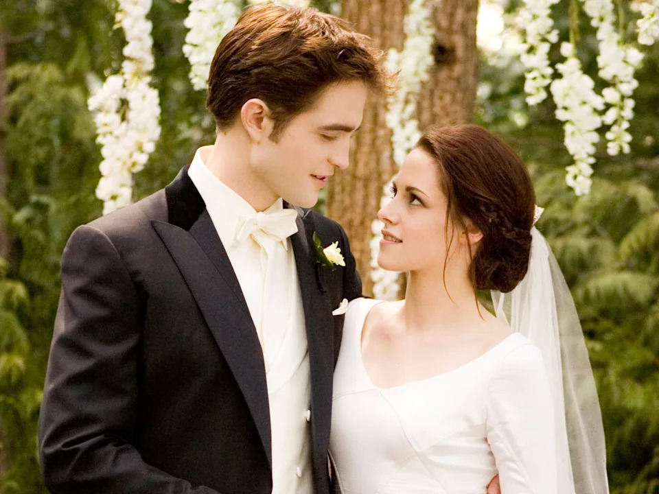 Andrew Cooper/Summit Entertainment Robbert Pattinson and Kristen Stewart in 'The Twilight Saga: Breaking Dawn Part I'.