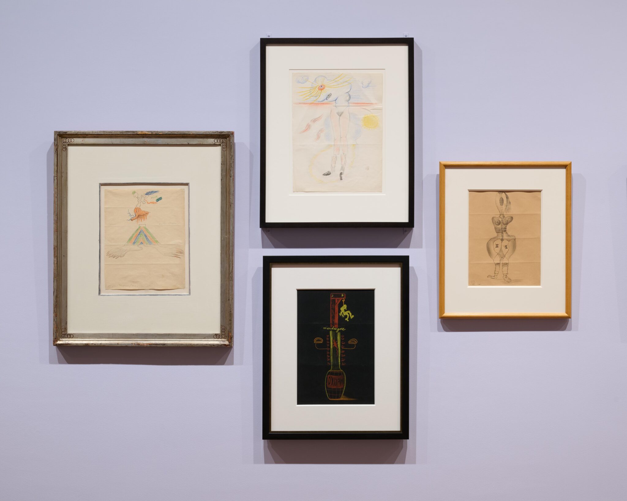 Installation view of “Dreamworld: Surrealism at 100,” now open at the Philadelphia Museum of Art. (Photo: Aimee Almstead)