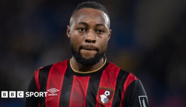 Bournemouth winger Antoine Semenyo