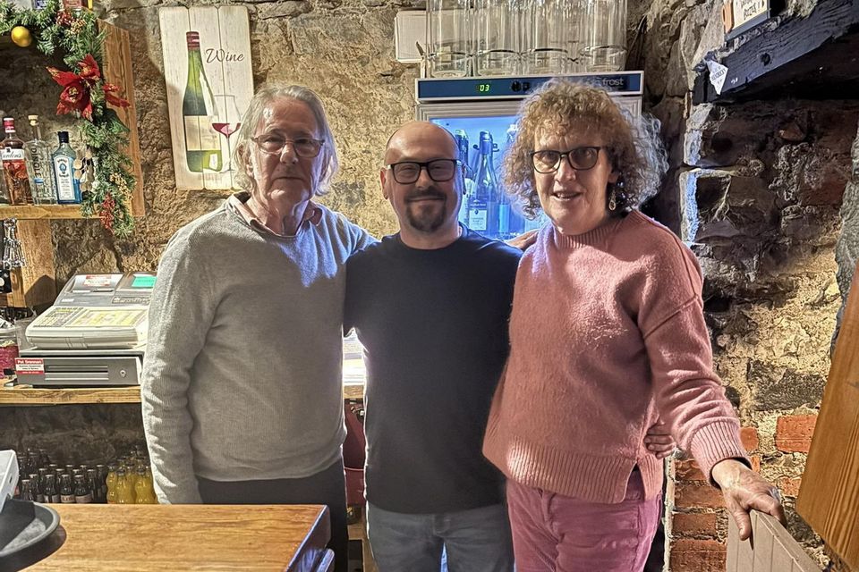 Owners of local health food shop Open Sesame paid a last visit on Tuesday PIC CREDIT: Facebook/Open Sesame