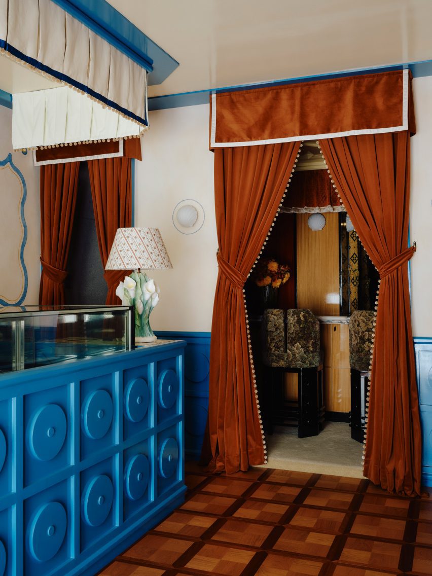 Counter of Season patisserie in Taipei by Ecru Studio