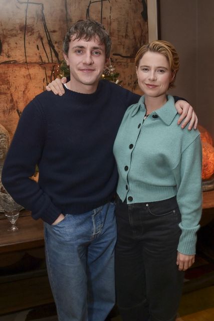 Jessie Buckley with co-star Paul Mescal (Photo: Getty)