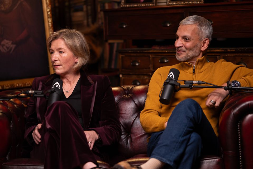 Amanda and Maz on The Traitors: Uncloaked (BBC/Listen Entertainment/James Green/PA)