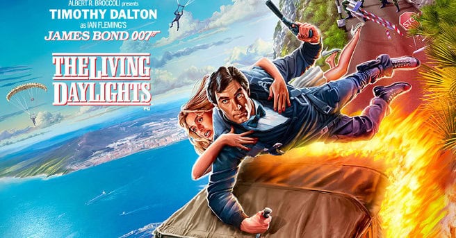 Awesome Art's Tribute to James Bond with Casino Royale, From Russia With Love, Goldeneye, The Living Daylights, Skyfall