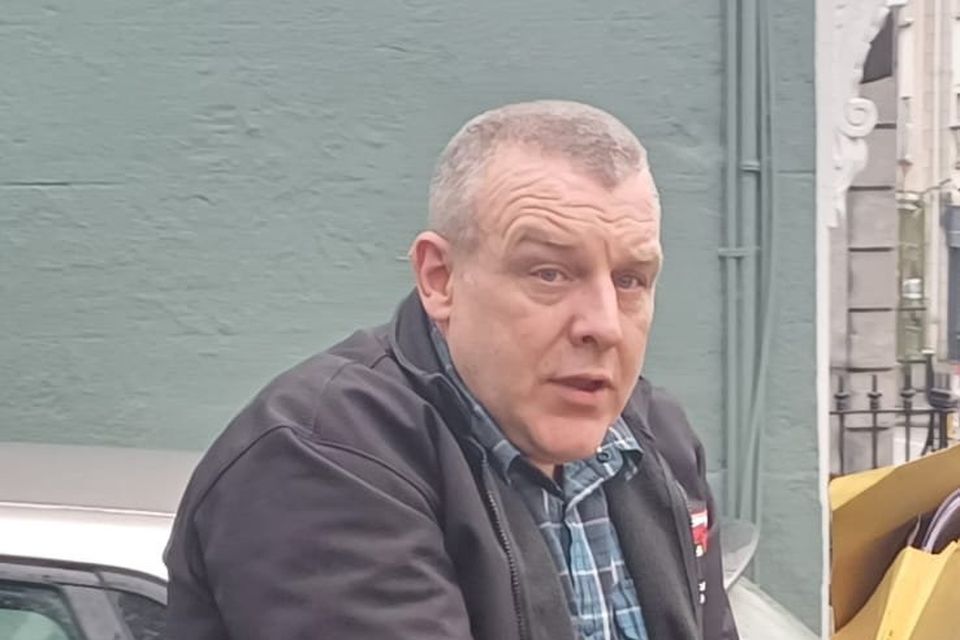 Darren Murray outside Athlone Courthouse.