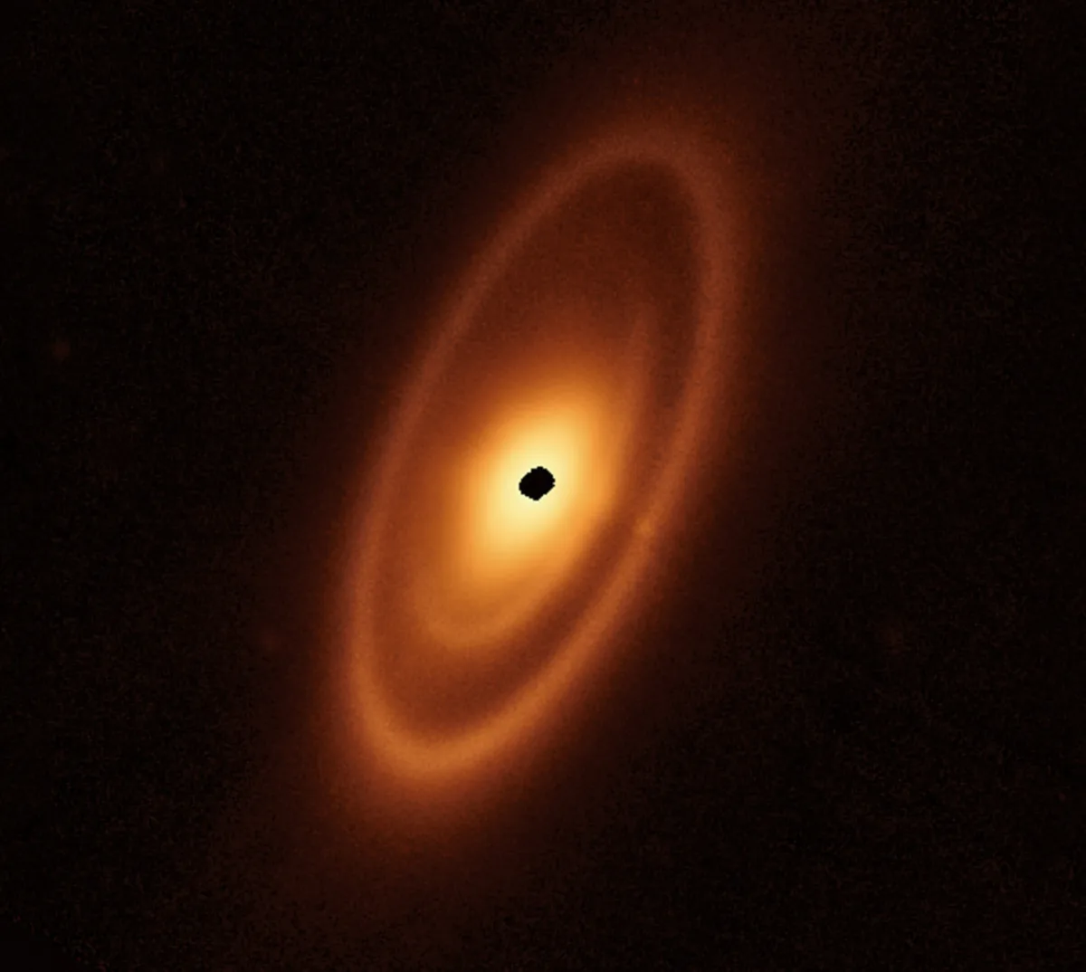 James Webb Space image showing three asteroid belts around star Fomalhaut, the first asteroid belt discovered beyond our Solar System. Credit: NASA, ESA, CSA, A. Gáspár (University of Arizona). Image processing: A. Pagan (STScI) Full Image Details