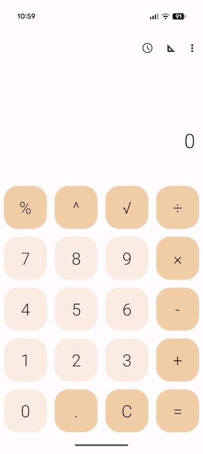 fossify calculator app