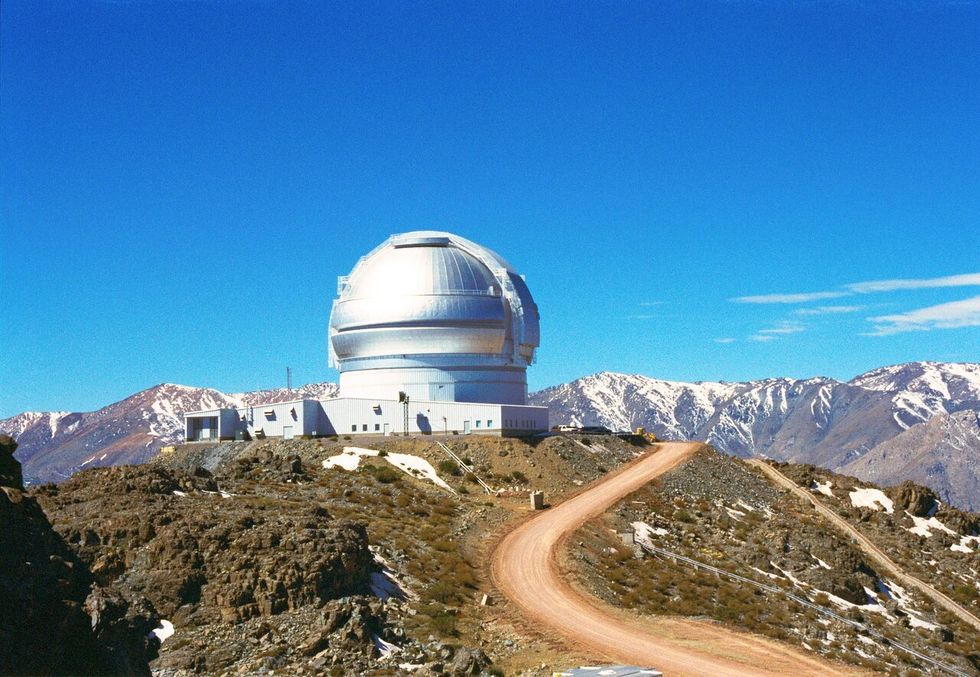 Gemini South telescope in Chile
