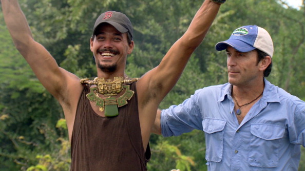 Boston Rob Mariano and Jeff Probst