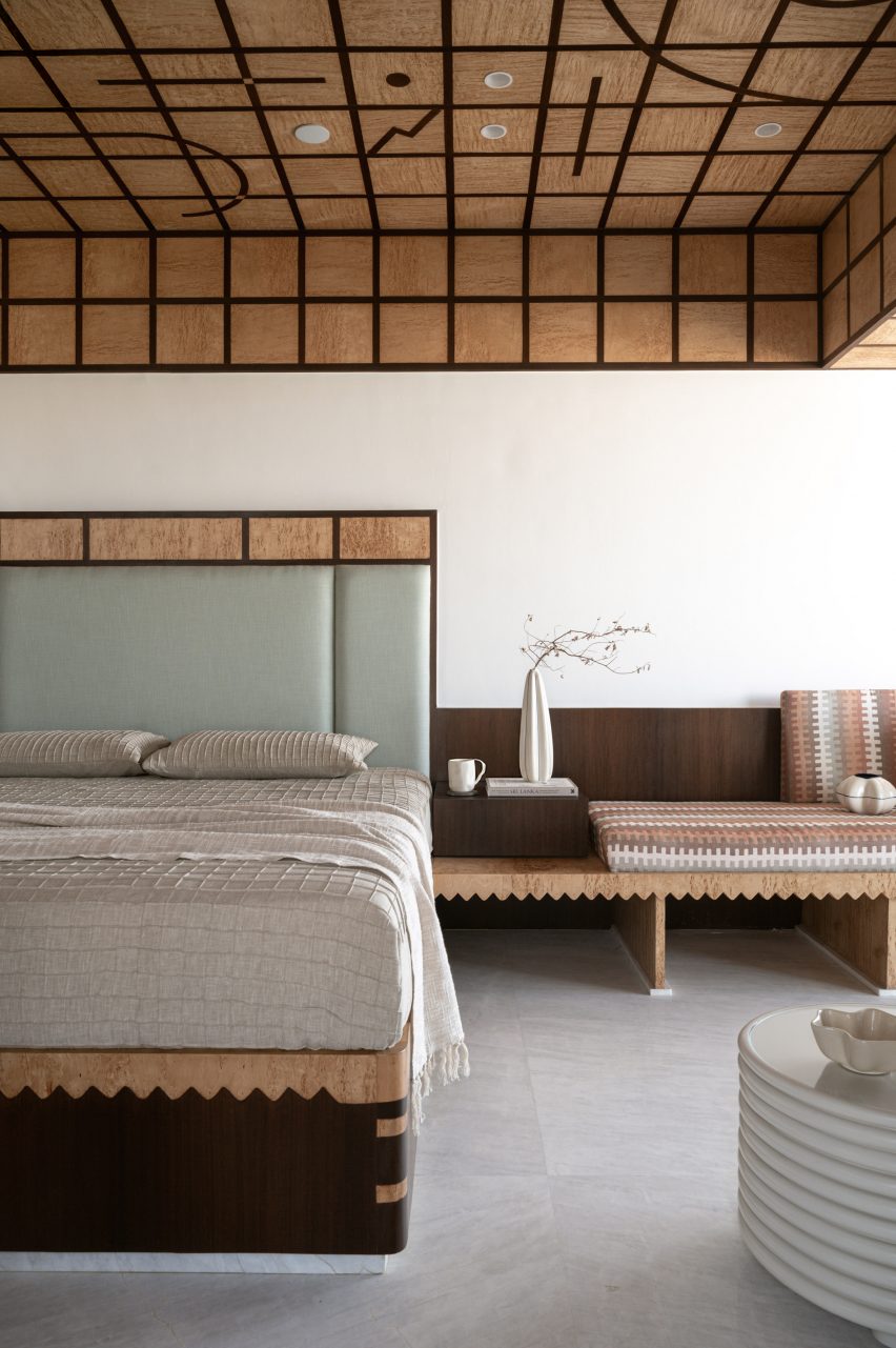 Gingham Dreams apartment in Mumbai by MuseLAB