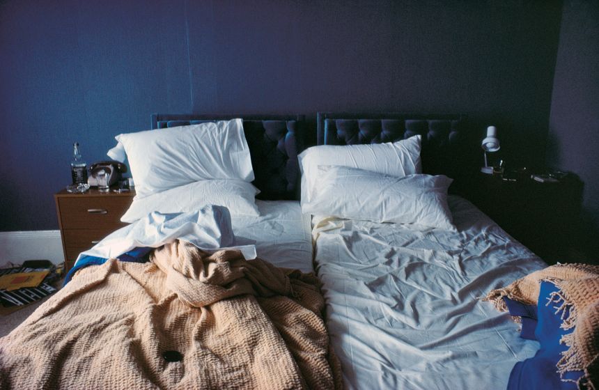 Nan Goldin <em>Empty beds, Boston </em>(1979) from “The Ballad of Sexual Dependency,” 1973–86, 126 archival pigment prints, in frames, each: 15 3/4 × 11 × 1 1/8 inches (40 × 27.9 × 2.9 cm), overall dimensions variable, edition of 10