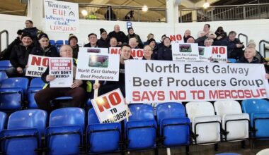 "Government sent clear message by rural Ireland" - local TD speaks at anti-Mercosur protest