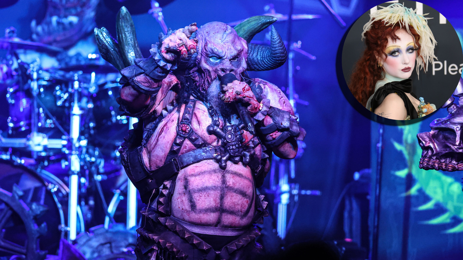 heavy metal band GWAR and Chappell Roan