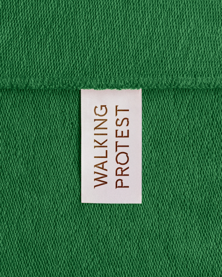 branding for fashion brand Walking Protest