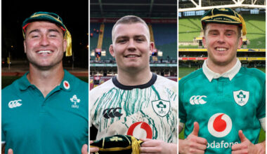 The 12 players who won their first caps for Ireland in 2025 · The 42