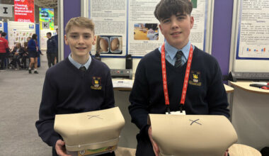 These 2nd year students say their homemade CPR mannequin is just as good as the real thing