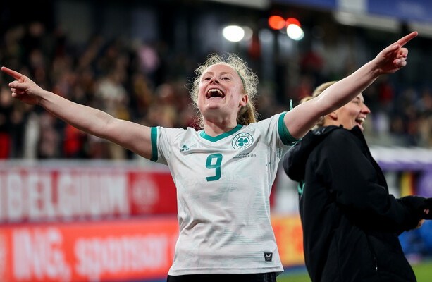 Amber Barrett signs for Strasbourg, Ireland's World Cup qualifier opener set for Tallaght