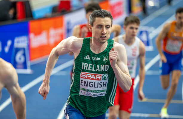 Mark English breaks another Irish indoor record